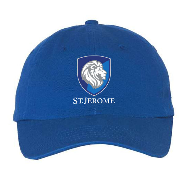 Valucap - Small Fit Bio-Washed Dad Hat - Embroidered Logo Thumbnail