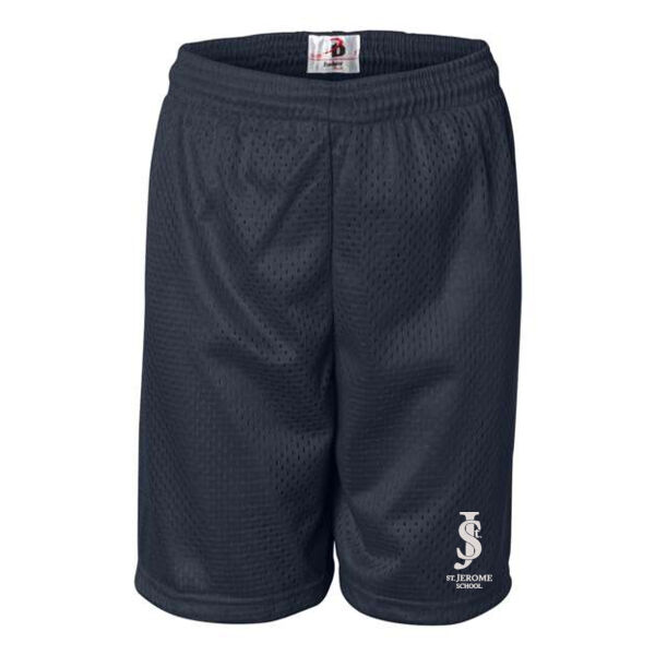 Badger - Youth Pro Mesh 6" Shorts - Embroidered Logo Thumbnail
