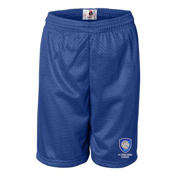 Badger - Youth Pro Mesh 6" Shorts - Embroidered Logo Thumbnail