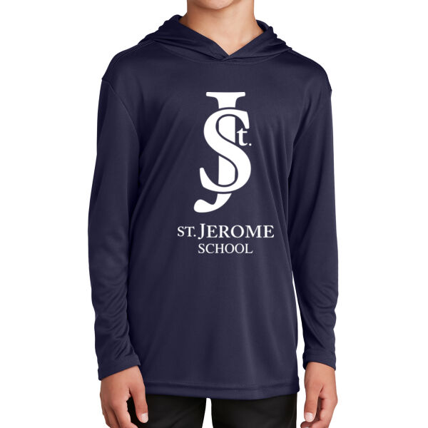 Sport-Tek ® Youth PosiCharge ® Competitor ™ Hooded Pullover - Printed Logo Thumbnail