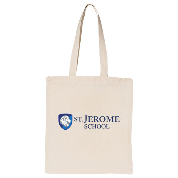 OAD - Large Canvas Tote - Printed Logo Thumbnail