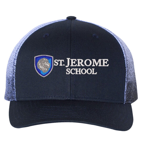 Richardson - Printed Mesh Trucker Cap - Embroidered Logo Thumbnail