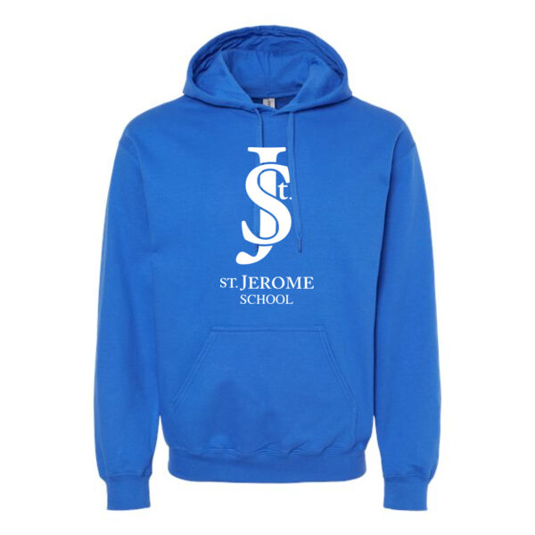 Gildan - Softstyle® Midweight Hooded Sweatshirt - Printed Logo Thumbnail