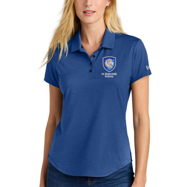 New Era® Women’s Power Polo - Embroidered Logo Thumbnail