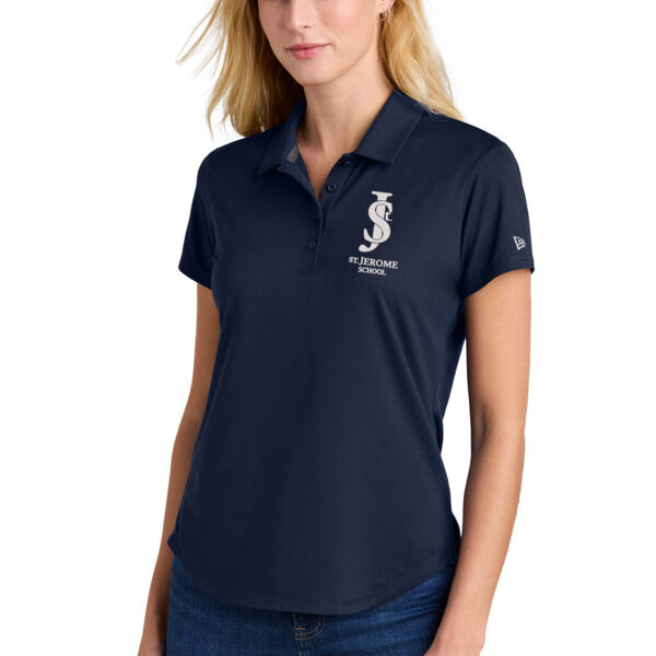 New Era® Women’s Power Polo - Embroidered Logo Thumbnail
