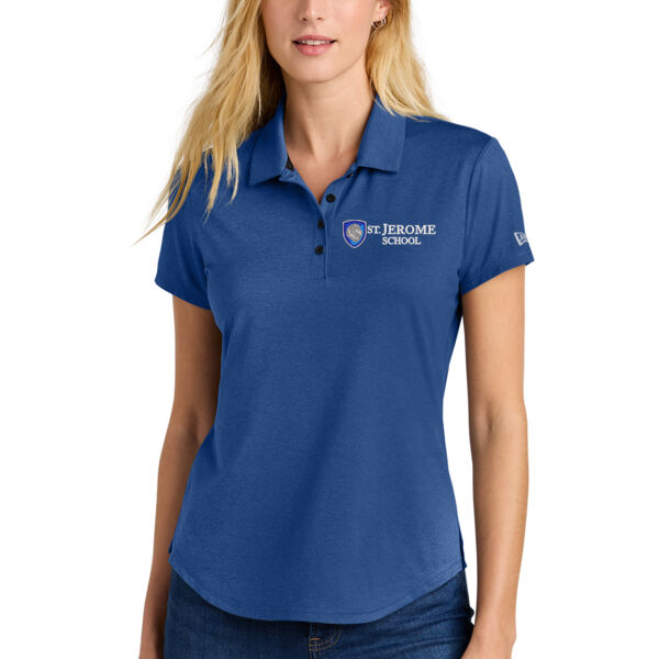 New Era® Women’s Power Polo - Embroidered Logo Thumbnail