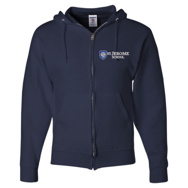 JERZEES - NuBlend® Full-Zip Hooded Sweatshirt - Embroidered Logo Thumbnail