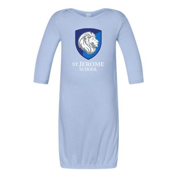 Rabbit Skins - Infant Baby Rib Layette - Printed Logo Thumbnail