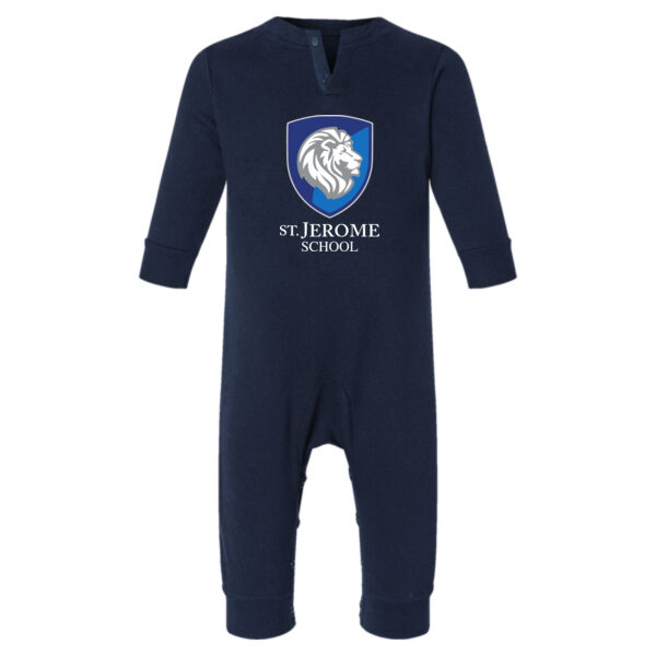 Rabbit Skins - Infant Fleece One-Piece - Printed Logo Thumbnail