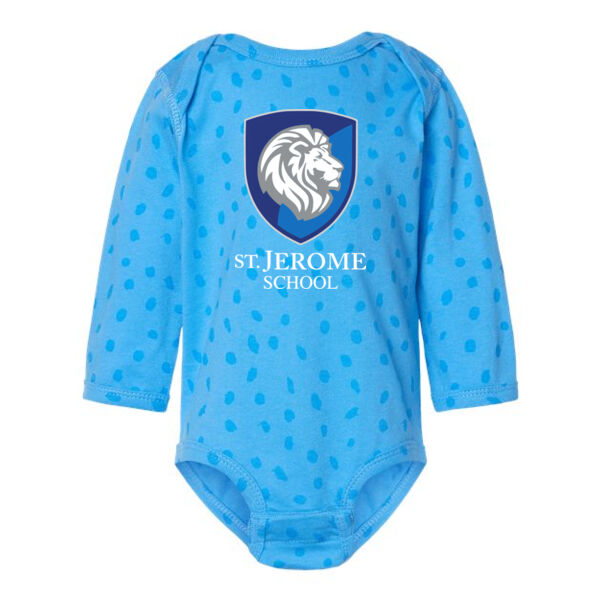 Rabbit Skins - Infant Fine Jersey Long Sleeve Bodysuit - Printed Logo Thumbnail