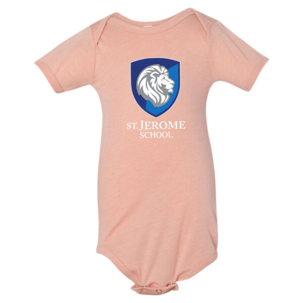 BELLA + CANVAS - Infant Triblend Short Sleeve One Piece - Printed Logo Thumbnail