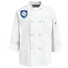 Eight Knot Button Chef Coat with Thermometer Pocket Thumbnail