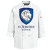 Eight Knot Button Chef Coat with Thermometer Pocket Thumbnail