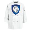 Eight Knot Button Chef Coat with Thermometer Pocket Thumbnail