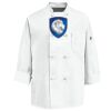 Eight Knot Button Chef Coat with Thermometer Pocket Thumbnail
