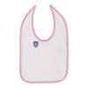 Infant Contrast Trim Premium Jersey Bib Thumbnail