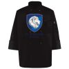 Ten Pearl Button Black Chef Coat Thumbnail